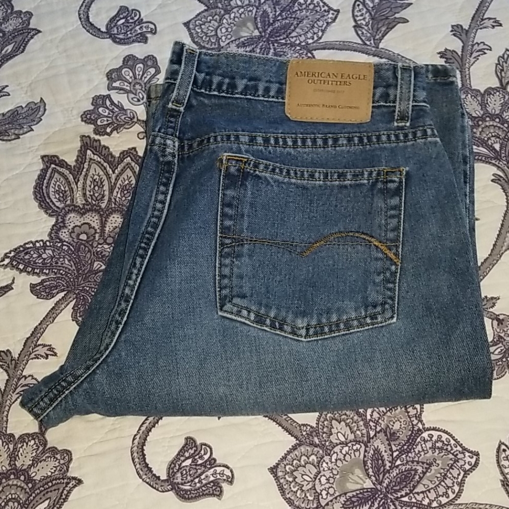 American Eagle Outfitters Wide Leg Denim Jeans